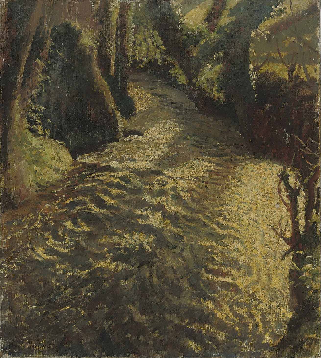 The stream in Winter